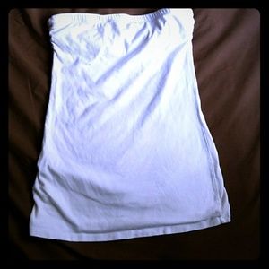 Size SMALL white tube top